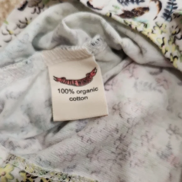 Little Wings Baby Girl 100% Organic Cotton T-Shirt Size 6 Months - Picture 4 of 4